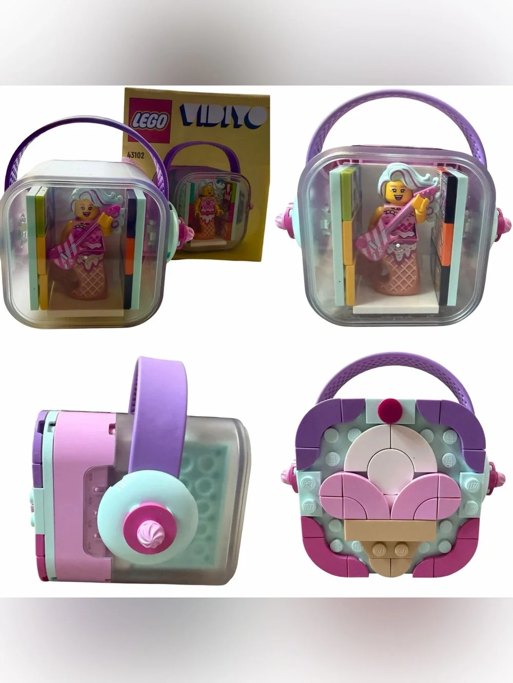 Bundle of 4 LEGO VIDIYO BeatBox Figures & Sets